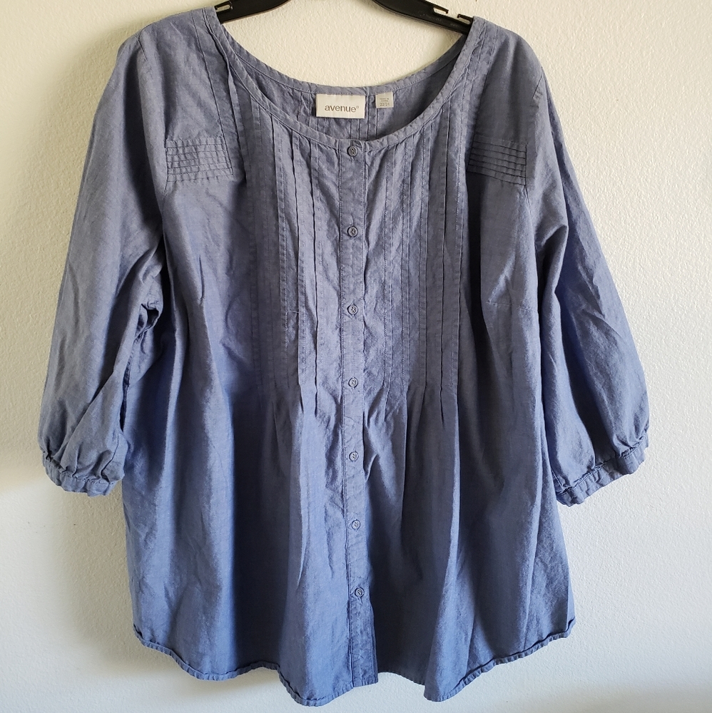 Avenue Blouse Plus Size